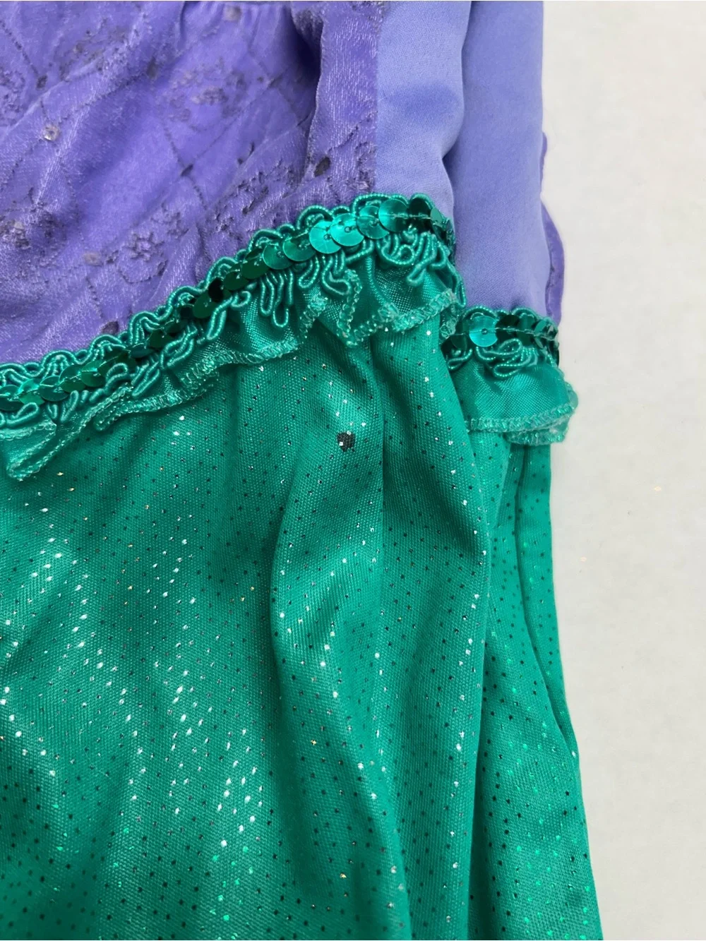 Disney Princess Ariel The Little Mermaid Costume Dress Toddler Girls Size 3T-4T